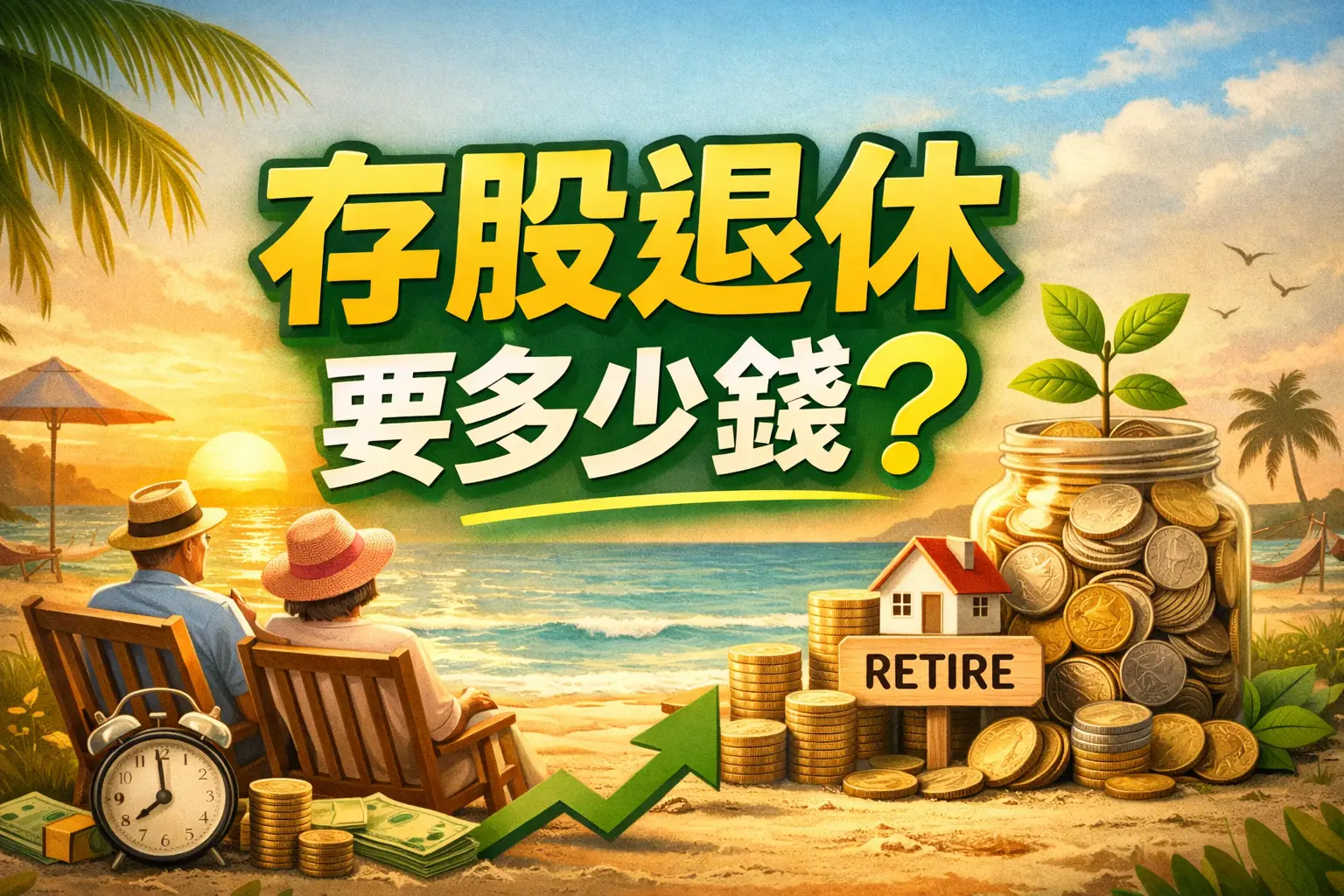 存股退休要多少錢？